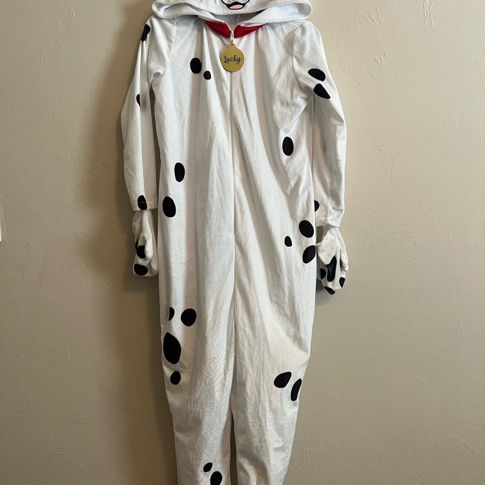101 Dalmatians Disney Dalmatian Kids Costume - White and Black
